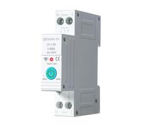 DEWIN Disyuntor Inteligente Wifi,1P 63A 220VAC Interruptor Inteligente Wifi Disyuntor de Riel Din Tuya Smart Switch 3 Modos de Temporización,Control Remoto de Teléfono Móvil