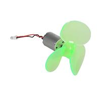 DEWIN Kits de generador eólico de Bricolaje, 90 mm 0.01V-24V Micro generador de energía eólica Mini turbina eólica Modelo de Motor CC Kits de Bricolaje con Ventilador