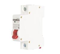 DEWIN Mini disyuntor solar 1P, protector contra sobretensiones fotovoltaico, dispositivo pararrayos, interruptor de protección contra sobrecargas 12 V-250 V CC (Size : 16A)