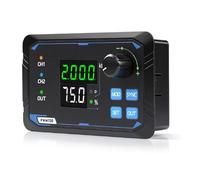 DEWIN Módulo Generador de señales PWM, 1Hz ~ 150KHz Generador de señales de doble canal para control de servomotores pulso de onda cuadrada, frecuencia ajustable