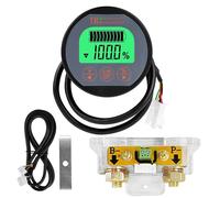 DEWIN Monitor de Batería 350A 8-120V Monitor de Batería Voltímetro Retroiluminado Voltímetro de Corriente de Batería Medidor Bateria Coche para Automóvil, Coche, Barco a Motor, Caravana, etc.