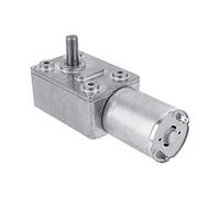 DEWIN Motor de engranaje reversible DC12V, motor de engranaje helicoidal de alto par CW/CCW, para ventanas, abridor de puertas, cabrestante miniatura (5 RPM)
