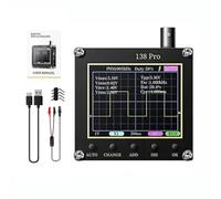 DEWIN Osciloscopio Digital 138Pro Osciloscopio Portátil, Pantalla a Color HD de 2,4'', Ancho de Banda de 200 KHz, Carga USB salida PWM mini Osciloscopios automoción para enseñanza, uso diario, DIY