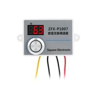 DEWIN Regulador de Velocidad Motor 220V CA 500W Regulador de Voltaje PWM Motor Velocidad Regulable con Pantalla Digital,ZFX-P1007