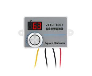 DEWIN Regulador de Velocidad Motor 220V CA 500W Regulador de Voltaje PWM Motor Velocidad Regulable con Pantalla Digital,ZFX-P1007