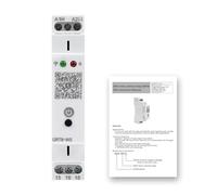 DEWIN Relé de Tiempo, GRT8-WS WiFi Rele Temporizador Relé de Tiempo Retardo, TUYA APP Mando a Distancia,Programación sencilla de los tiempos de encendido y apagado del dispositivo AC/DC110-240V