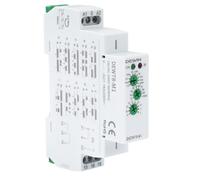 DEWIN Rele Temporizador 220V AC, GRT8-M1 Relé de Tiempo de Retardo 0,1 s-10 días Relé de Tiempo con 10 Funciones de Retardo, para Equipos Industriales, Iluminación, Control de Motores y Ventiladores