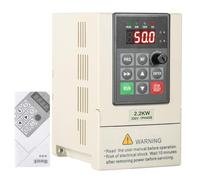 DEWIN Variador de Frecuencia Monofasico,2.2kW 220V Entrada y Salida Monofásica,Variador de Frecuancia Regulador de Velocidad Motor 220V(Modelo de fábrica:JLS-E-2S-2.2GB)