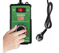 DewinLVD Controlador de Velocidad del Motor 220V,15A 4000W Controlador de Velocidad del Ventilador Amoladora angular/taladro Eléctrico Controlador de Velocidad sin Escalas Interruptor de Velocidad