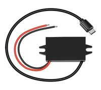 DewinLVD Convertidor de 12 V 24 V a 5 V USB C, 5 V 3 A módulo de conversión descendente DC-DC Step Down Converter