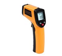 DewinLVD Termómetro Infrarrojo, Medición de Temperatura Láser Digital para Cocinar a la Parrilla Termómetro sin Contacto -50°C～400°C para Congeladores Sistema de Calefacción no para Humanos