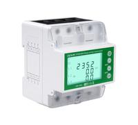 DewinLVD Tuya - Contador inteligente de dos direcciones con protección contra sobretensiones y bajo voltaje, protección contra sobrecorriente, medidor inteligente, 100 A, 380 VAC, color blanco