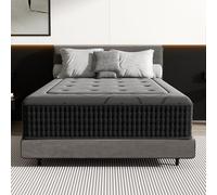 DEWINNER Colchón 105x190 | Colchón Híbrido Viscoelástico con Muelles Ensacados | Altura 30 cm | Absorbe la Humedad | Transpirable | Hipoalergénico y Antibacteriano | Cama Individual