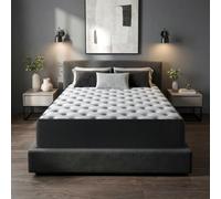 DEWINNER Colchones 150 x 190 | Altura 22cm | Colchón Viscoelástico | Buen Confort y Soporte Equilibrado | Firmeza Media | Silencioso y Transpirable | Confort Ergonómico Cama Matrimonio o Pareja