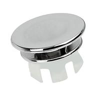 Dewireaey 4 Anillo de Desbordamiento de Fregadero, Anillo Lavabo Rebosadero, Embellecedor Lavabo Agujero, Tapas Redondas del Agujero del Fregadero