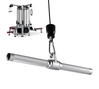 Dewireaey Accesorios de Gimnasio para Máquina de Poleas - Barra de Dominadas para Entrenamiento Muscular | Equipo de Musculación Resistente para Principiantes, Entusiastas del Fitness, Entrenadores