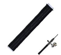 Dewireaey Envoltura de mango de encogimiento frío - Manguera texturizada antideslizante de silicona,Aislante impermeable caña de pescar mango envoltura | Para caña de pescar raqueta herramienta manual