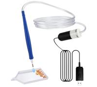 Dewireaey Lápiz de pintura al vacío con diamantes de imitación | Lápiz eléctrico de estrás, aplicador USB portátil con función de adsorción para taller, actividad de guardería