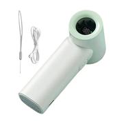 Dewireaey Ventilador De Mano,3000mAh Personal Recargable Ventilador Portátil | Climatizador Ligero 5 Velocidades con Cordón para Viajes Coche Dormitorio Acampada Playa Exterior