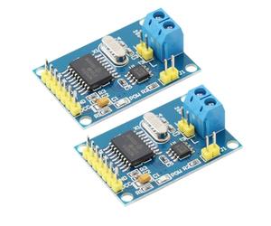 DEWOTHV MCP2515 Módulo de Bus CAN CC 5 V TJA1050 Receptor Controlador de Protocolo SPI para Arduino 51 Rutinas de Programación para Microcomputadoras de un solo chip(Paquete de 2)