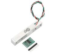 DEWOTHV Sensor de celda de carga de 20 kg + Módulo amplificador AD HX711 Sensor de peso digital Celdas de carga miniatura de alta precisión Convertidor analógico-digital