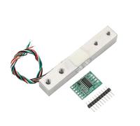 DEWOTHV Sensor de celda de carga de 3 kg + Módulo amplificador AD HX711 Sensor de peso digital Celdas de carga miniatura de alta precisión Convertidor analógico-digital