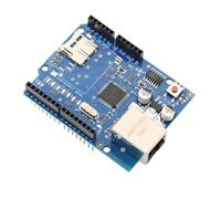 DEWOTHV W5100 Shield Ethernet Placa de Expansión de Red con Ranura para Tarjeta MicroSD Registro de Datos para Arduino
