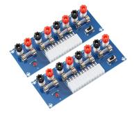 DEWOTHV XH-M229 Módulo de Alimentación para PC de Escritorio Placa de Transferencia Módulo de Salida de 24 Pines 3,3 V/5 V/12 V/-12 V Conector de Salida de alimentación para ATX (Paquete de 2)