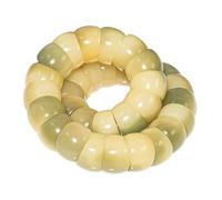Dewppxi Bodhi - Pulsera de cuentas para aliviar la ansiedad, ajustable, con cuentas de semillas naturales de Bodhi, protección curativa, antiansiedad, reducción del estrés, talla única, Bodhi, No.