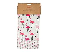 Dexam Flamingo - Juego de 2 paños de Cocina