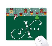 Dexbo Carta de expresión Bien Mal Mouse Pad Juego Navidad Oficina Mat Almohadilla de Goma
