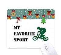 Dexbo como Deportes Fitness equilibrado Cross Country Mouse Pad Juego Navidad Oficina Mat Almohadilla de Goma