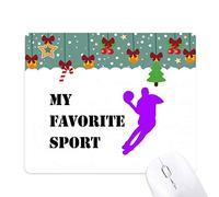 Dexbo como Deportes Fitness equilibrado regate Mouse Pad Juego Navidad Oficina Mat Almohadilla de Goma