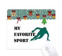 Dexbo como Deportes Fitness equilibrado Skate Mouse Pad Juego Navidad Oficina Mat Almohadilla de Goma