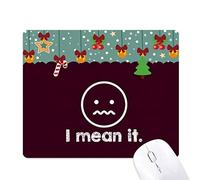 Dexbo Graves consecuencia atención cuidadosa Mouse Pad Juego Navidad Oficina Mat Almohadilla de Goma