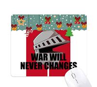 Dexbo La Guerra Nunca Cambia Mouse Pad Juego Navidad Oficina Mat Almohadilla de Goma