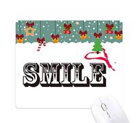 Dexbo Sonrisa Vida Crecer la emoción Mouse Pad Juego Navidad Oficina Mat Almohadilla de Goma