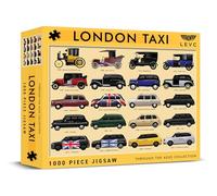 Dexc Iconic London Taxis "Through The Ages" - Rompecabezas clásico retro de 1000 piezas, regalos para hombres, rompecabezas desafiantes para adultos
