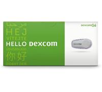 Dexcom G6 Lot de 3 transmisores de sensor para diabetes y vale de compra Becopa®
