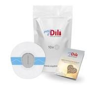 Dexcom G7 Sensor DiaTape Aqua myDili - Parche para diabetes (10 unidades)