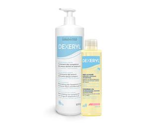DEXERYL Líneas de Baño Mujer Créme Émolliente + Huile Lavante