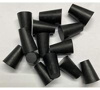 dexierp Fuerza de protección # 0 Tapón de tapón para Orificio de 1/2 "9/16" 12-15 mm (Paquete de 20) Apertura de Botella de Tubo Rosca de 9/16-12 UNC a 5/8-18 UNF M14 a M16