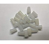 dexierp Protection Force Tapón de tapón para Orificio de 3/8 "9-10 mm (Paquete de 50) Apertura de Botella de Tubo 7/16-14 UNC 7/16-20 UNF Tuerca de Rosca M11 Enmascaramiento de Pintura