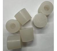 dexierp Protection Force Tapón Hueco para Orificio de 1-1/8" 1-5/32" 28,5-29,5 mm (Paquete de 6) Apertura de Botella de Tubo 1 1/4-7 UNC Rosca Tuerca Pintura Enmascaramiento Reutilizable Goma