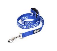 Dexil ASSISTANCE Dog - Correa acolchada de neopreno con código de color de 1,2 m y 1,8 m, evita accidentes advirtiendo a otros de tu perro con antelación (1,2 m)