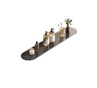 Dexinhdh Estantes Flotantes De Metal, Estante De Exhibición Flotante, Estante De Exhibición Colgante, Gran Capacidad De Almacenamiento, Estantes Decorativos De Pared para Cocina(A,50cm)