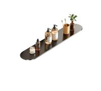 Dexinhdh Estantes Flotantes De Metal, Estante De Exhibición Flotante, Estante De Exhibición Colgante, Gran Capacidad De Almacenamiento, Estantes Decorativos De Pared para Cocina(B,30cm)