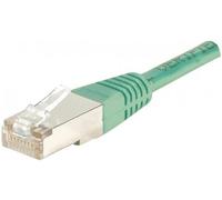 Dexlan 842202 - Cable de Red RJ45 (FTP, Cat. 6, 2 m), Color Verde