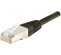 Dexlan - Cable de Red RJ45 (FTP, Cat. 6, 15 m), Color Negro