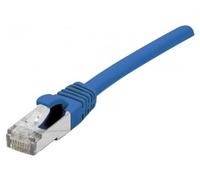 Dexlan - Cable de Red RJ45 sin enganches (FTP, LSOH, Cat. 6, 50 cm), Color Azul